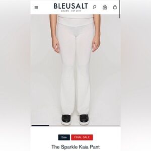 Bleusalt The Sparkle Kaia Pant Size 6 (2X)